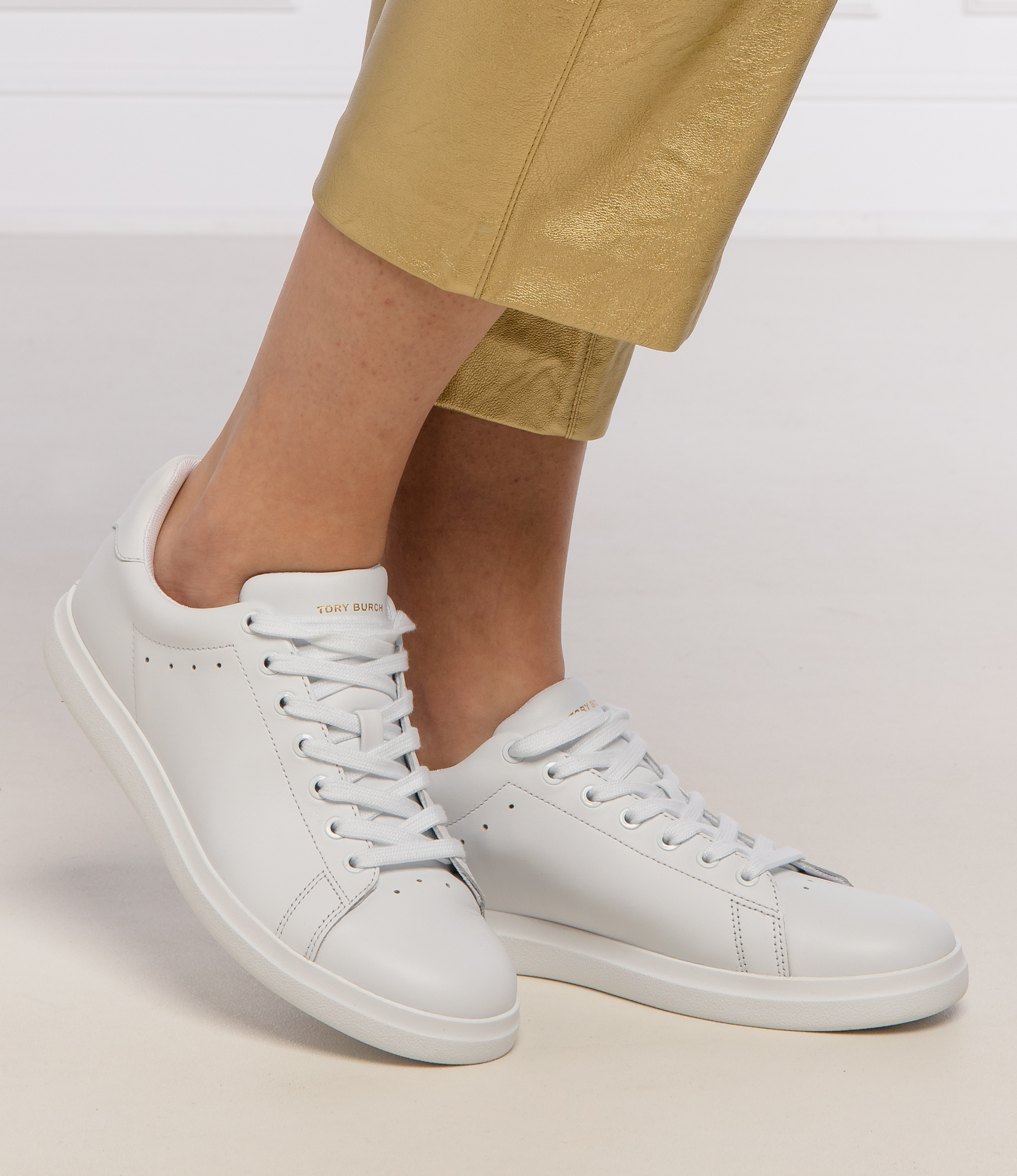Leather sneakers Howell Court TORY BURCH | White /en
