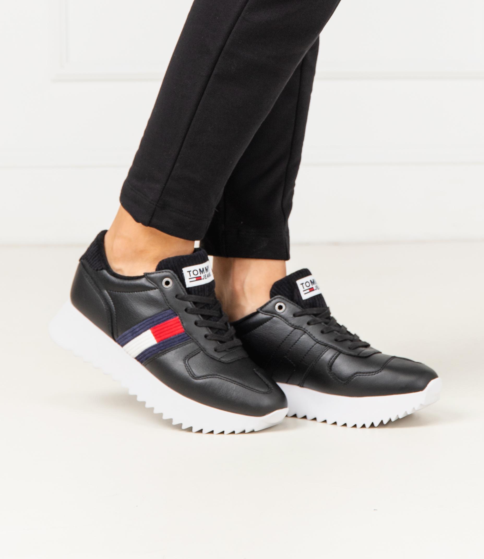 tommy jeans cleated sneakers