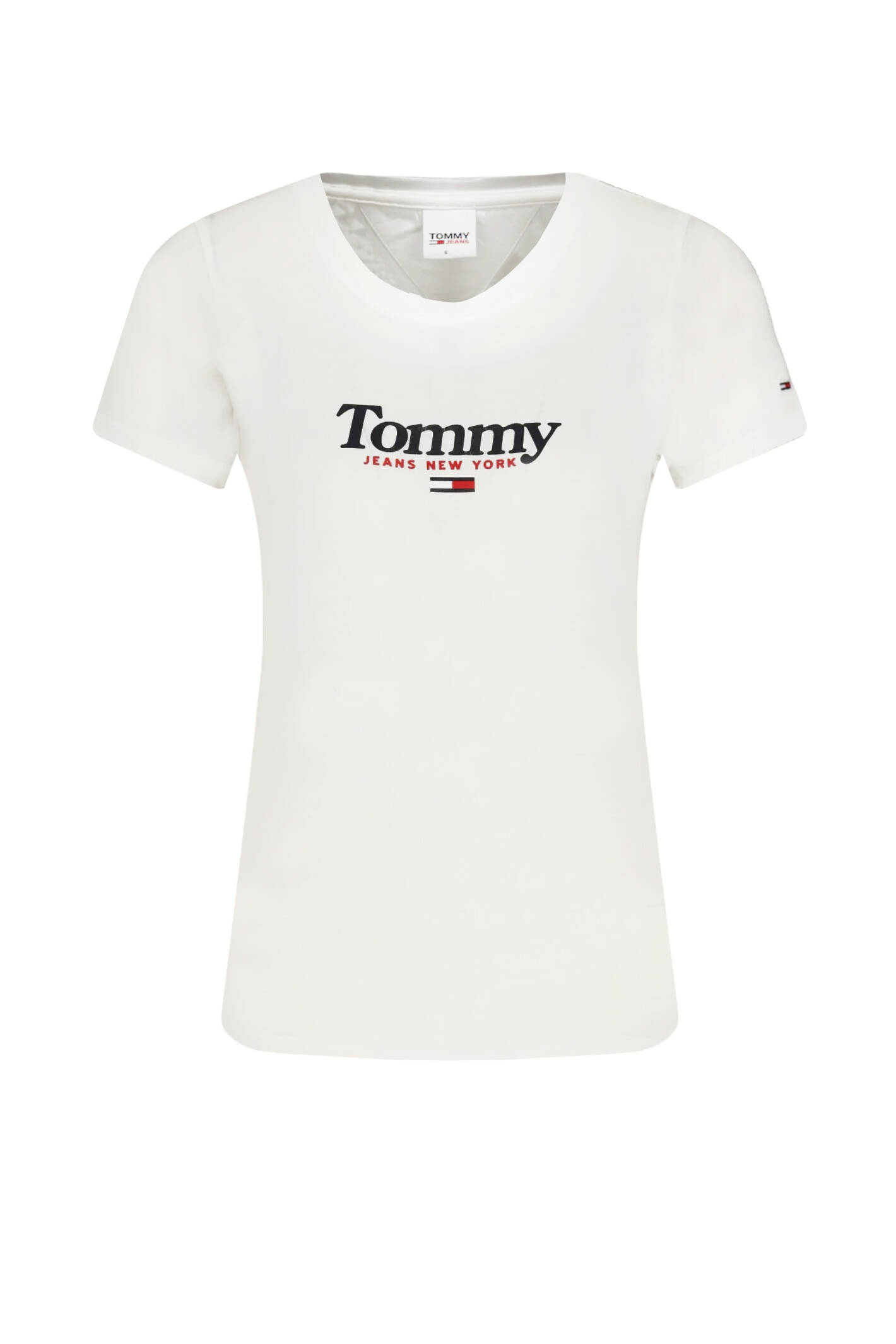 T-shirt TJW ESSENTIAL | Slim Fit Tommy Jeans | White | Gomez.pl/en
