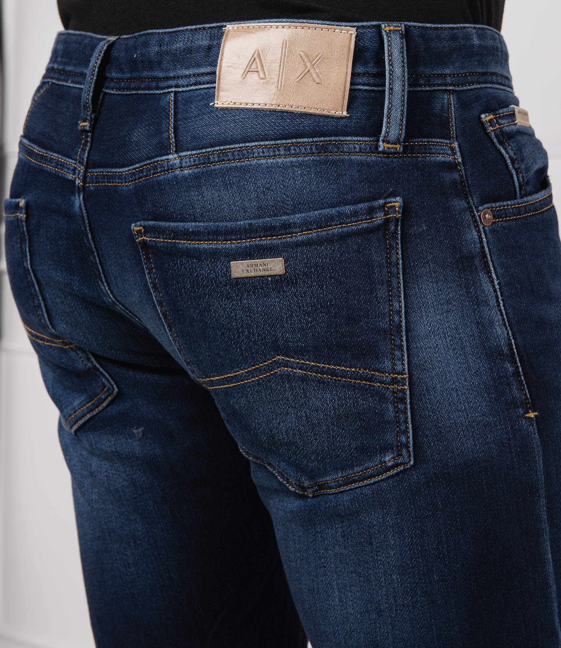 Jeans j14 | Slim Fit Armani Exchange | Navy blue | Gomez.pl/en