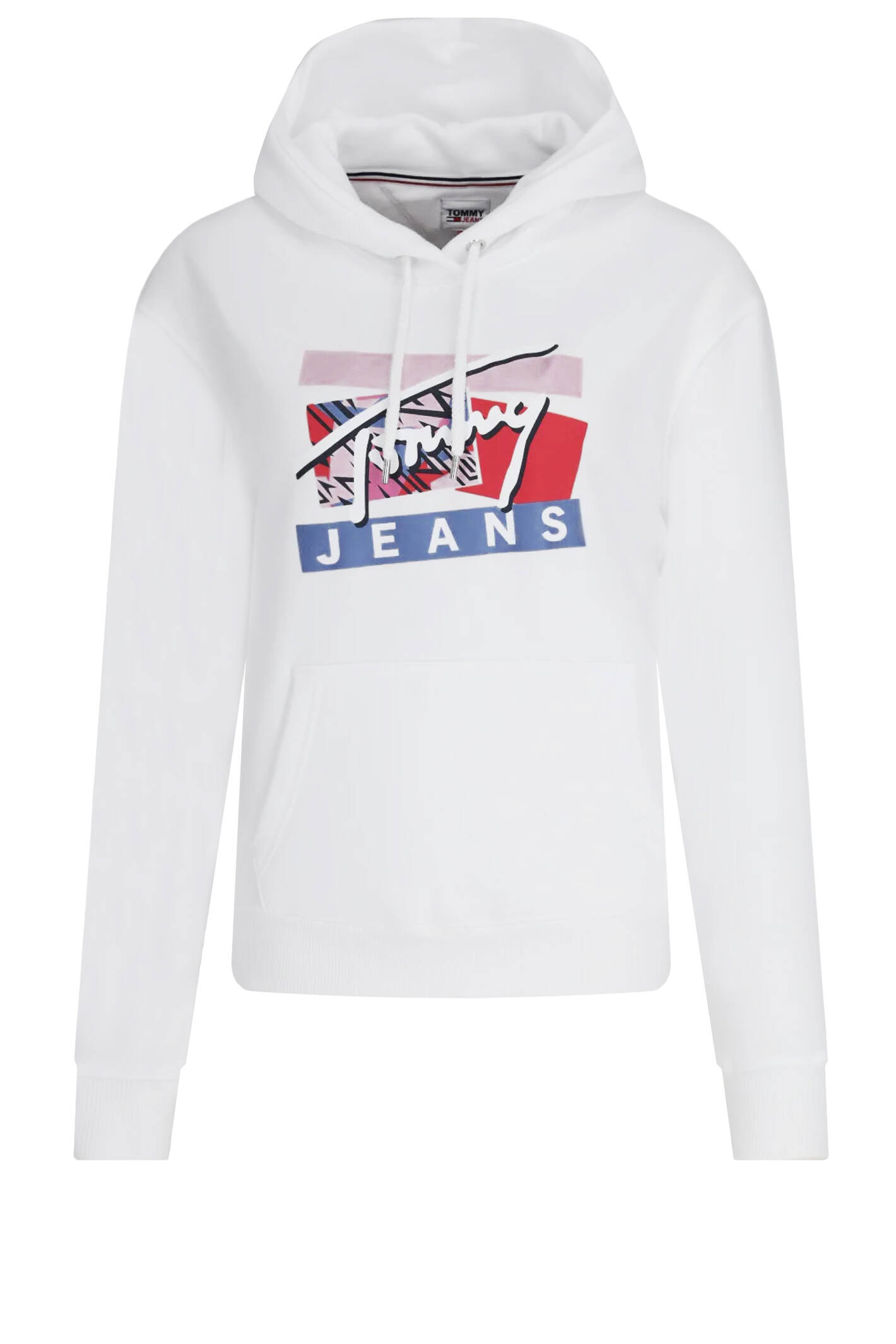 Sweatshirt | Relaxed fit Tommy Jeans | White | Gomez.pl/en