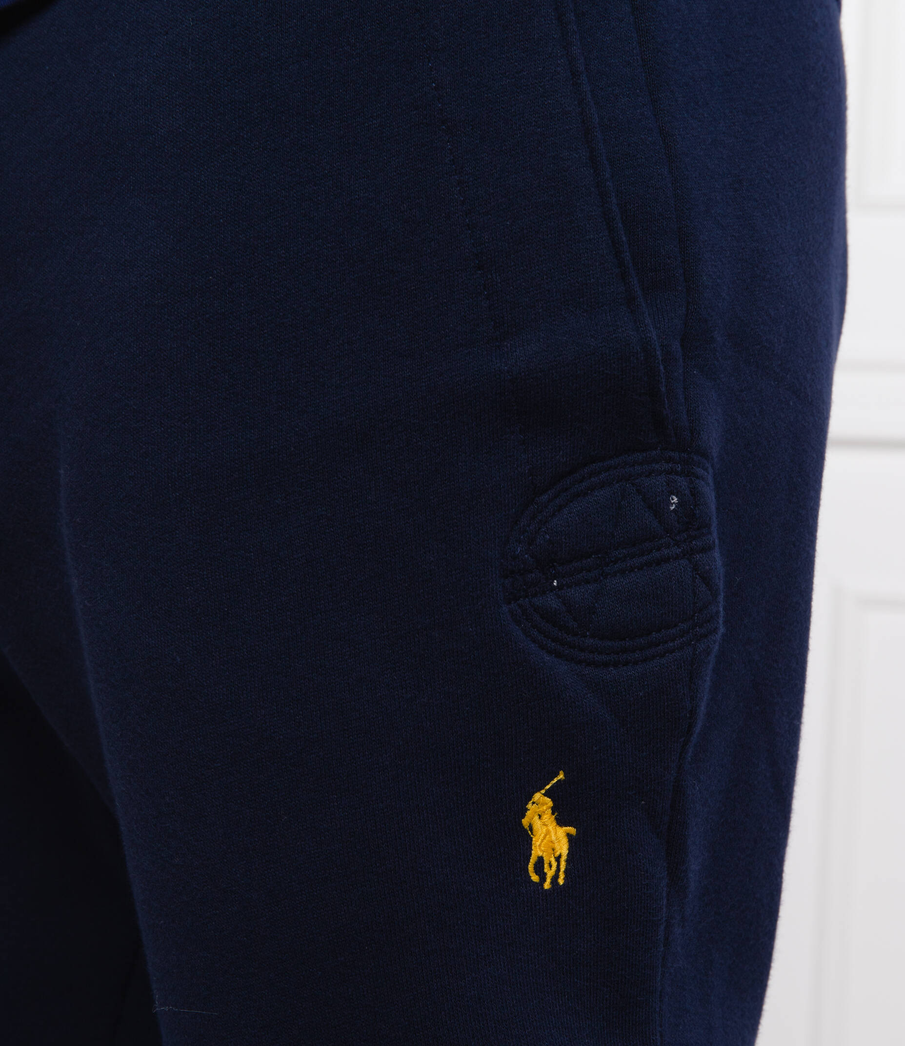 Navy blue ralph lauren joggers on sale