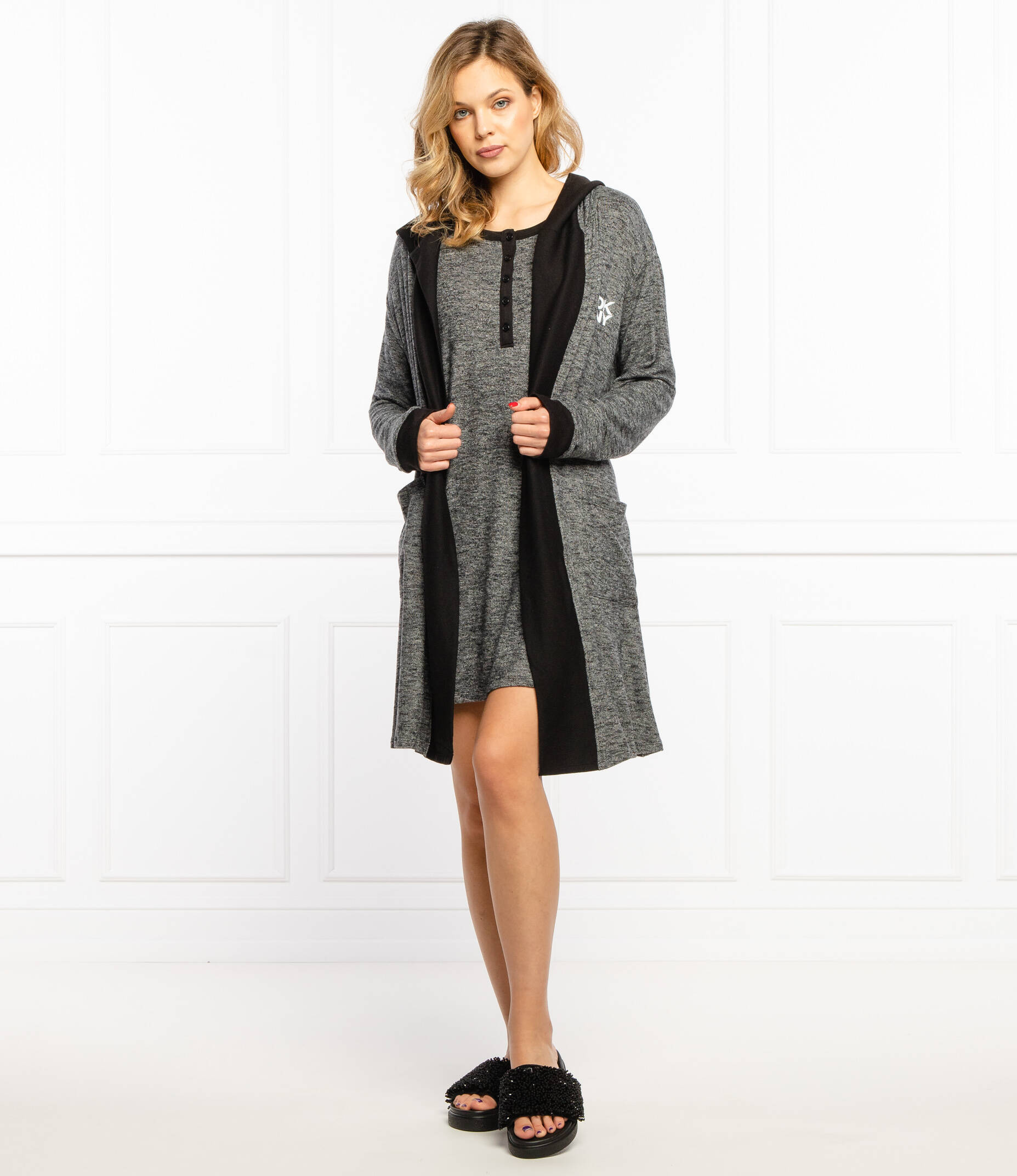 dkny bathrobe
