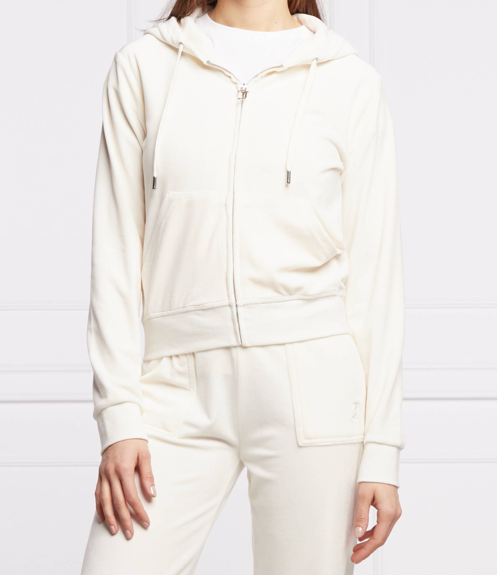 Sweatshirt Robertson | Regular Fit Juicy Couture | Cream | Gomez.pl/en