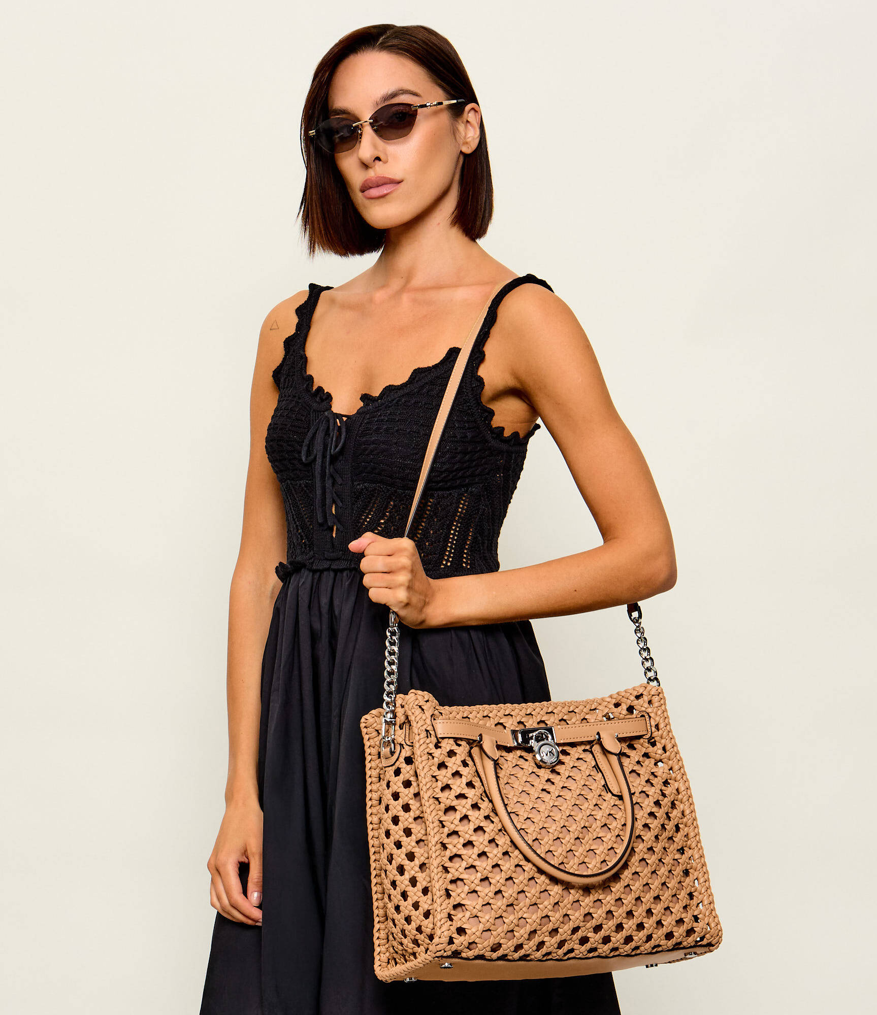Shopper bag + sachet Hamilton Moderne Michael Kors | color Brown 