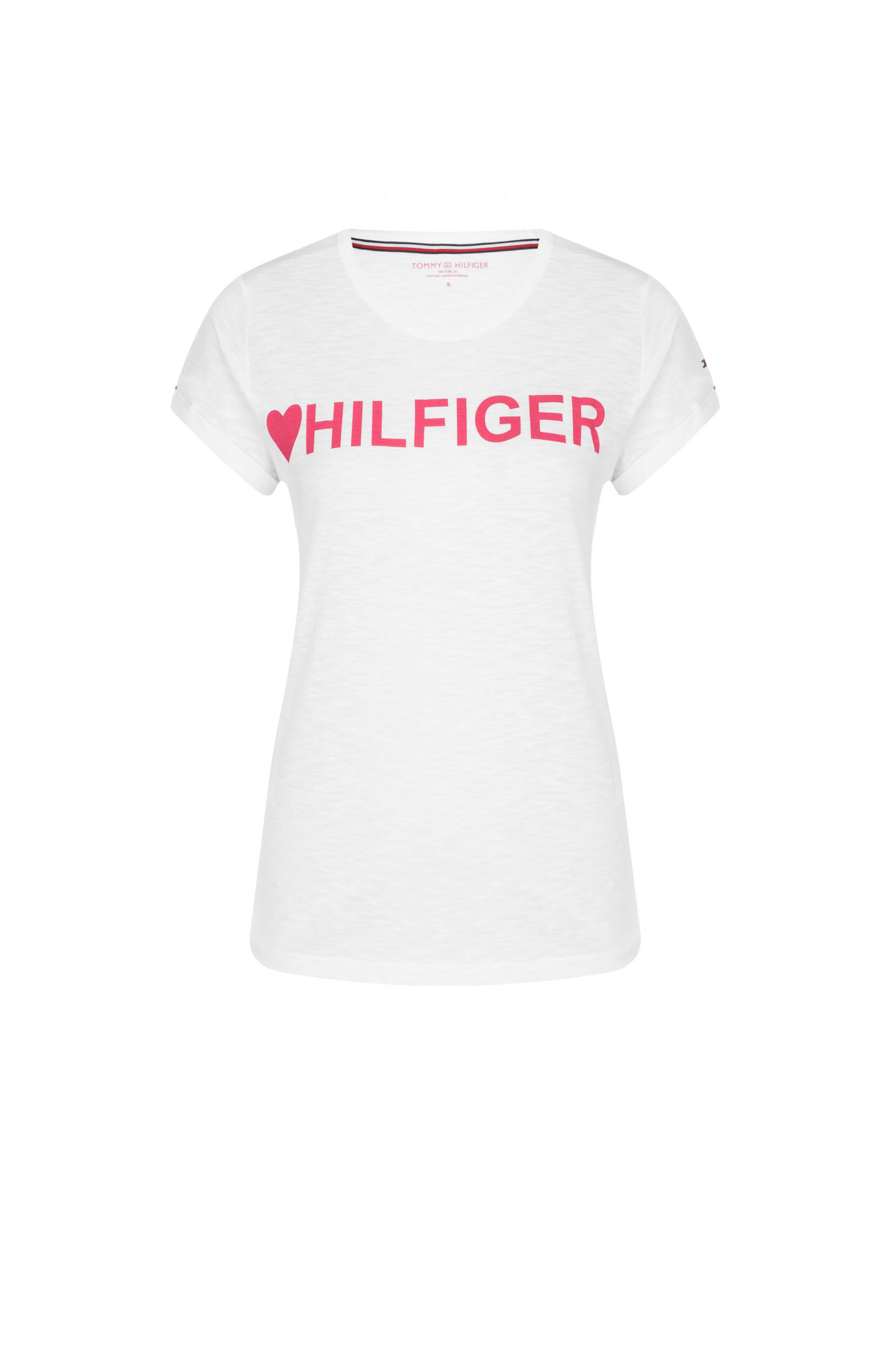Slogan T-shirt Tommy Hilfiger | White | Gomez.pl/en