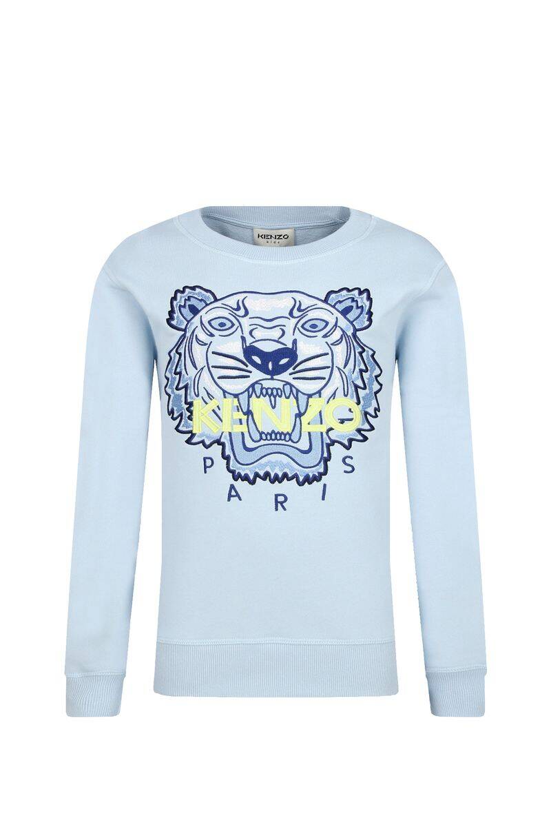 Sweatshirt Regular Fit KENZO KIDS Baby blue Gomez.pl en