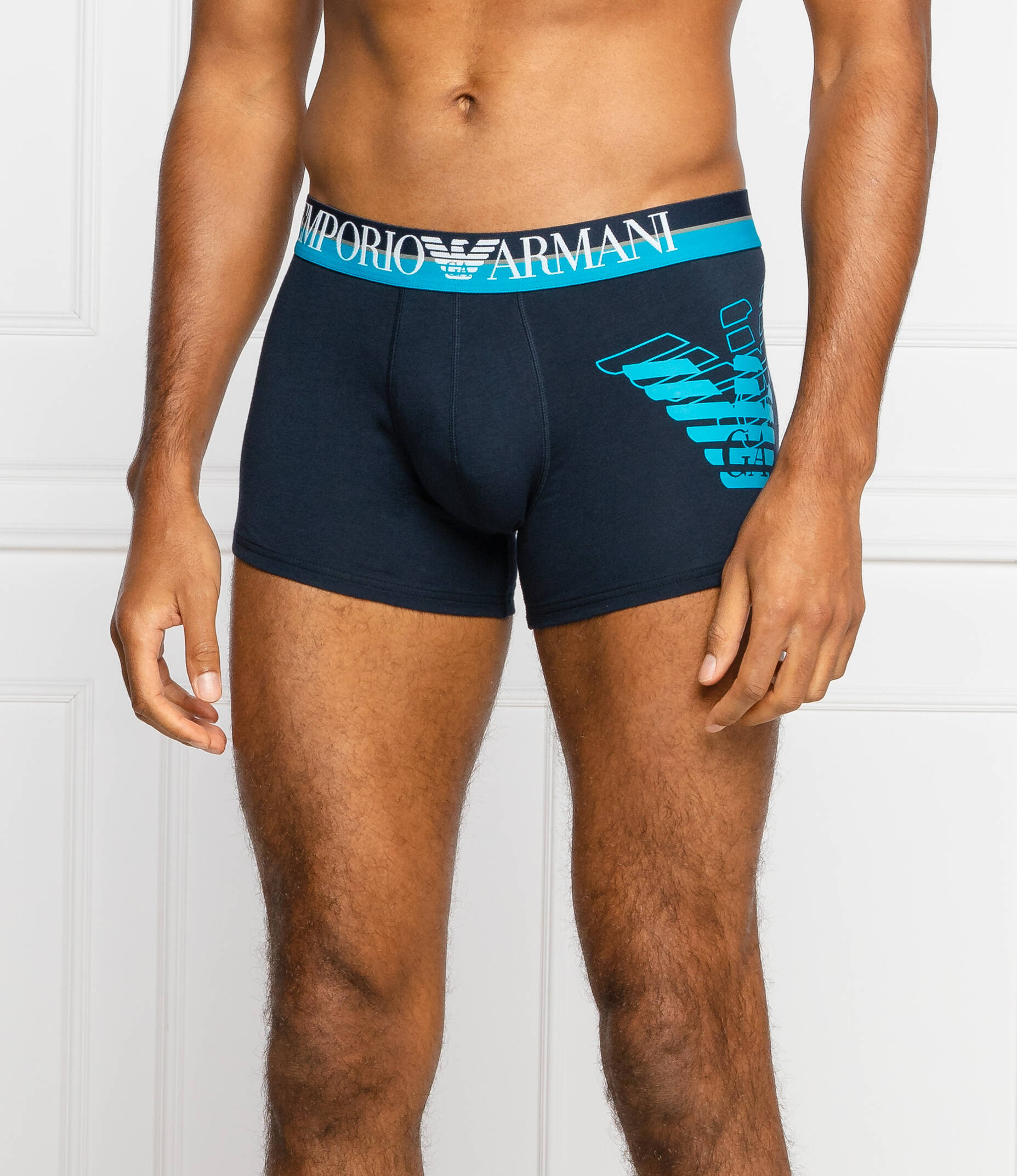 Boxer shorts Emporio Armani | Navy blue | Gomez.pl/en