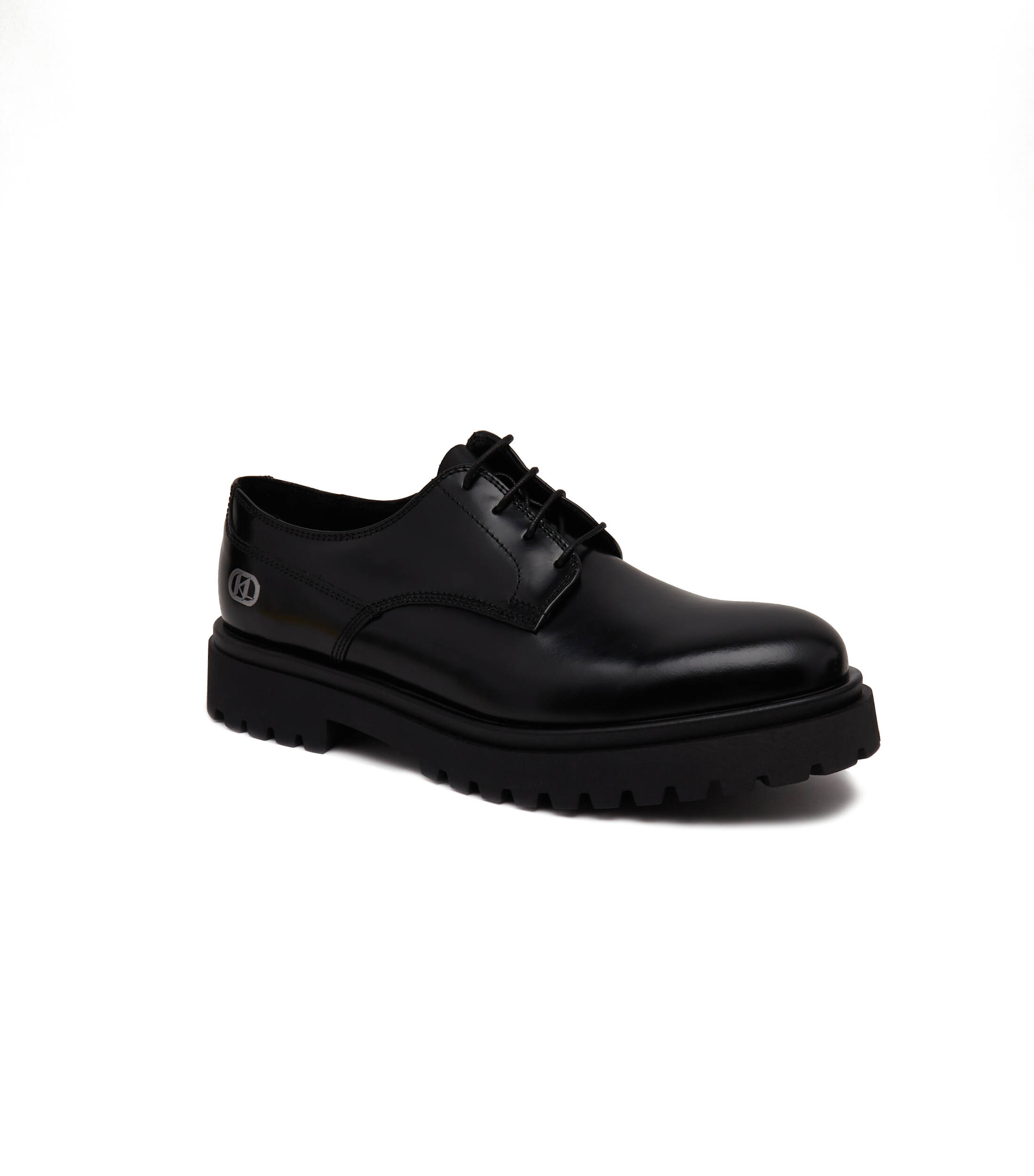 Leather oxford shoes KONTEST Derby Lace Lthr Karl Lagerfeld | Black ...