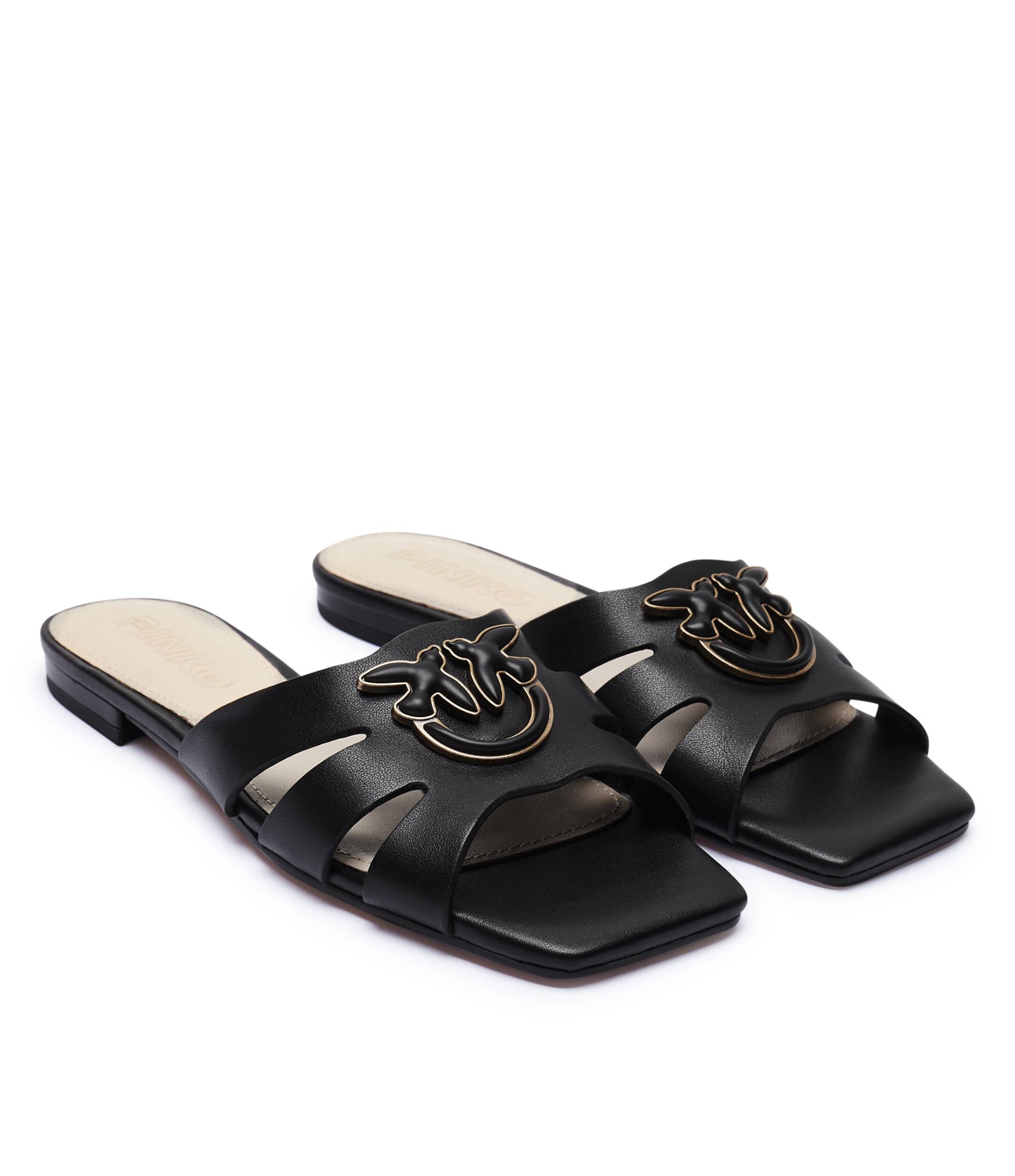 サンダル・ミュール PINKO 'Marli 09' slides Black A0479670-PDP-7