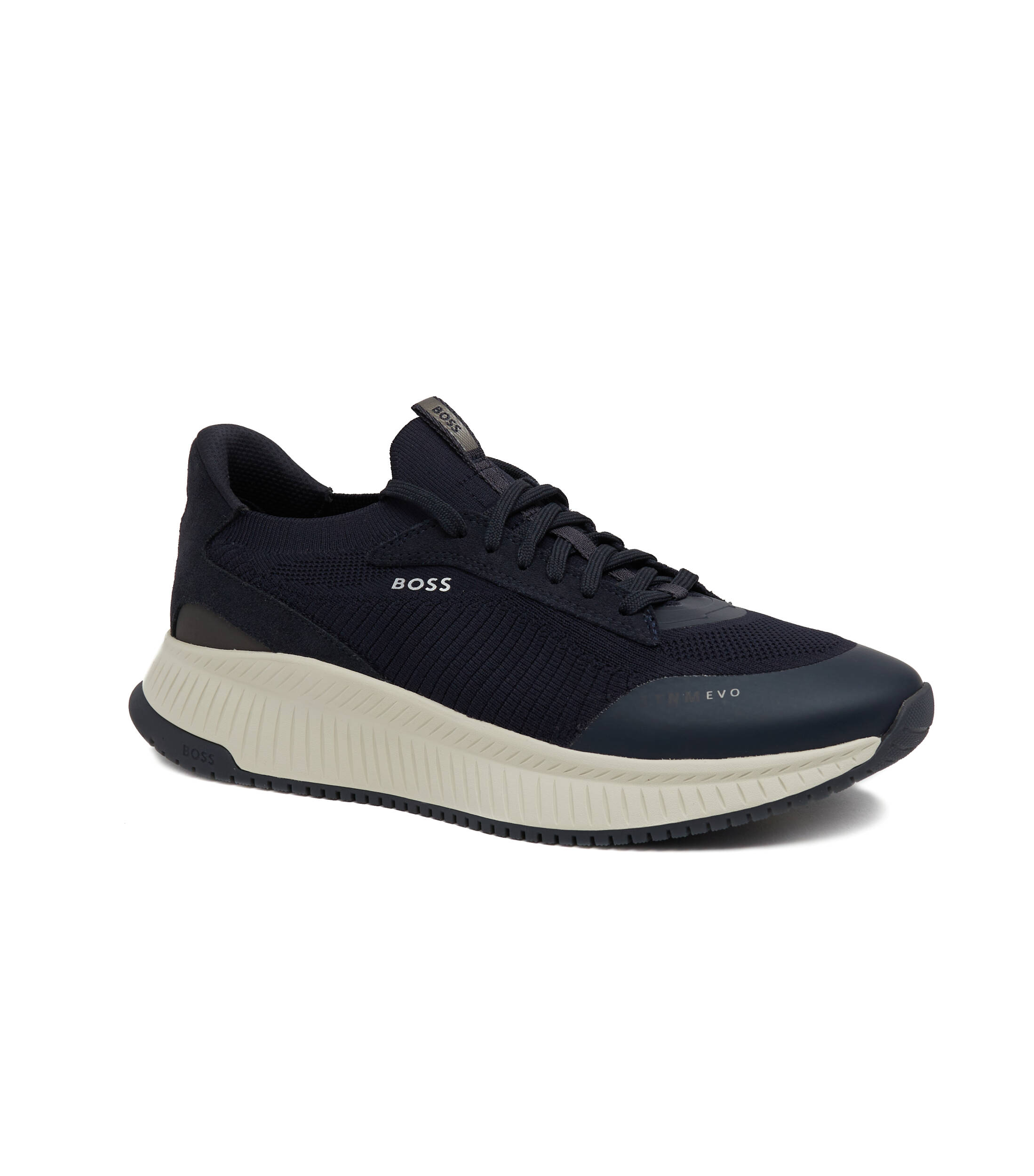 Sneakers TTNM EVO Slon knsd | with addition of leather BOSS | Navy blue ...