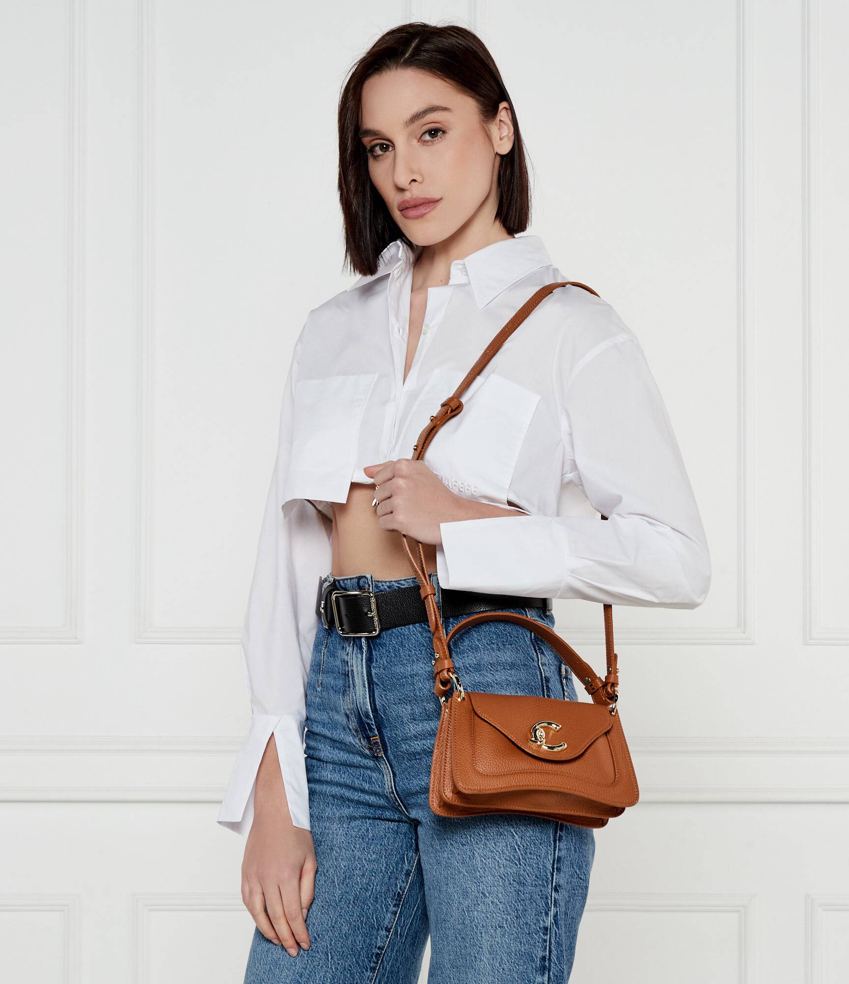 【INCHANT ME】[Pouch SET] LeCella Leather Shoulder Bag INCHANT ME(インチャントミー) ショルダーバッグ・ポシェット