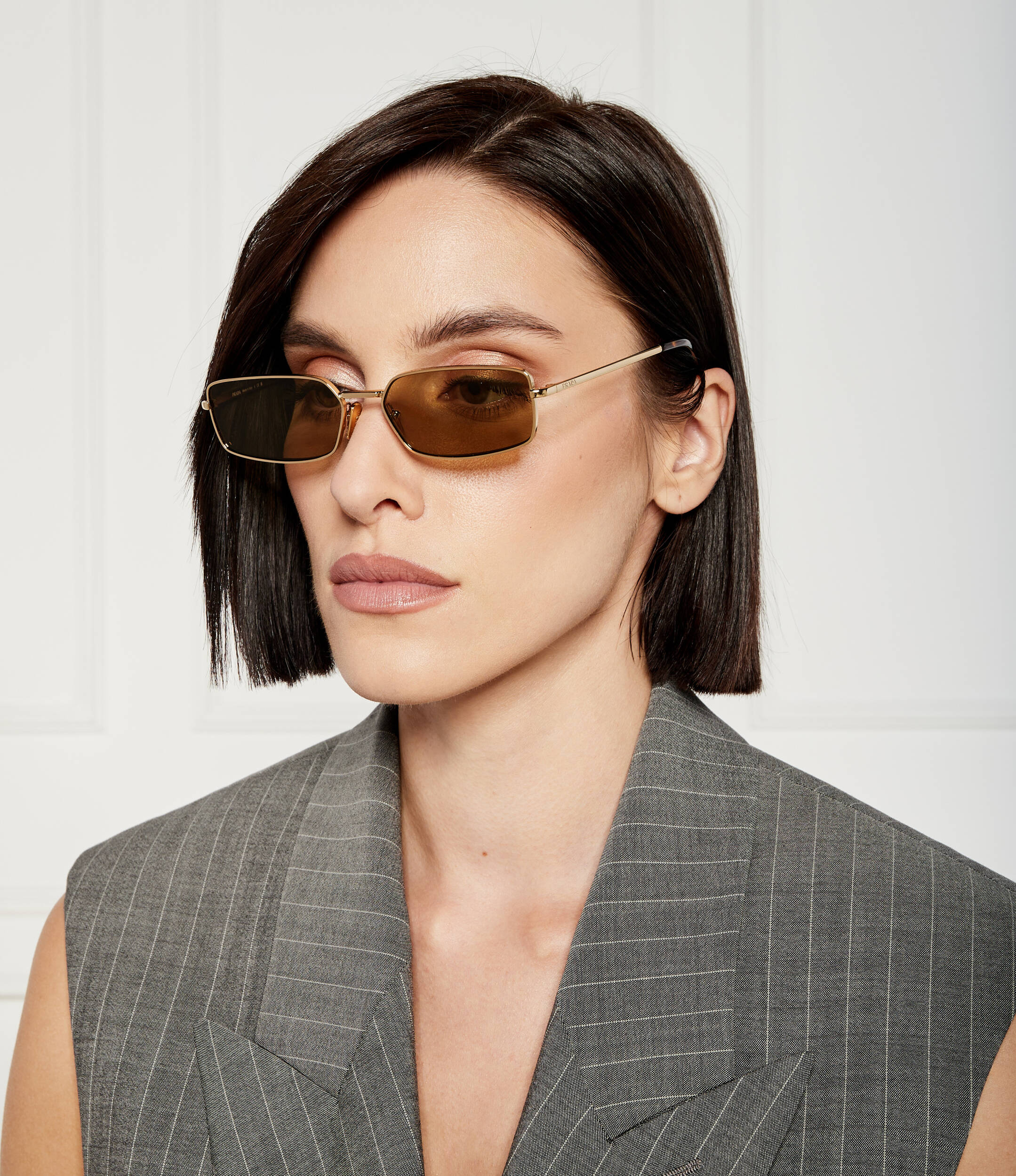 Sunglasses PR A60S Prada | Gold | Gomez.pl/en
