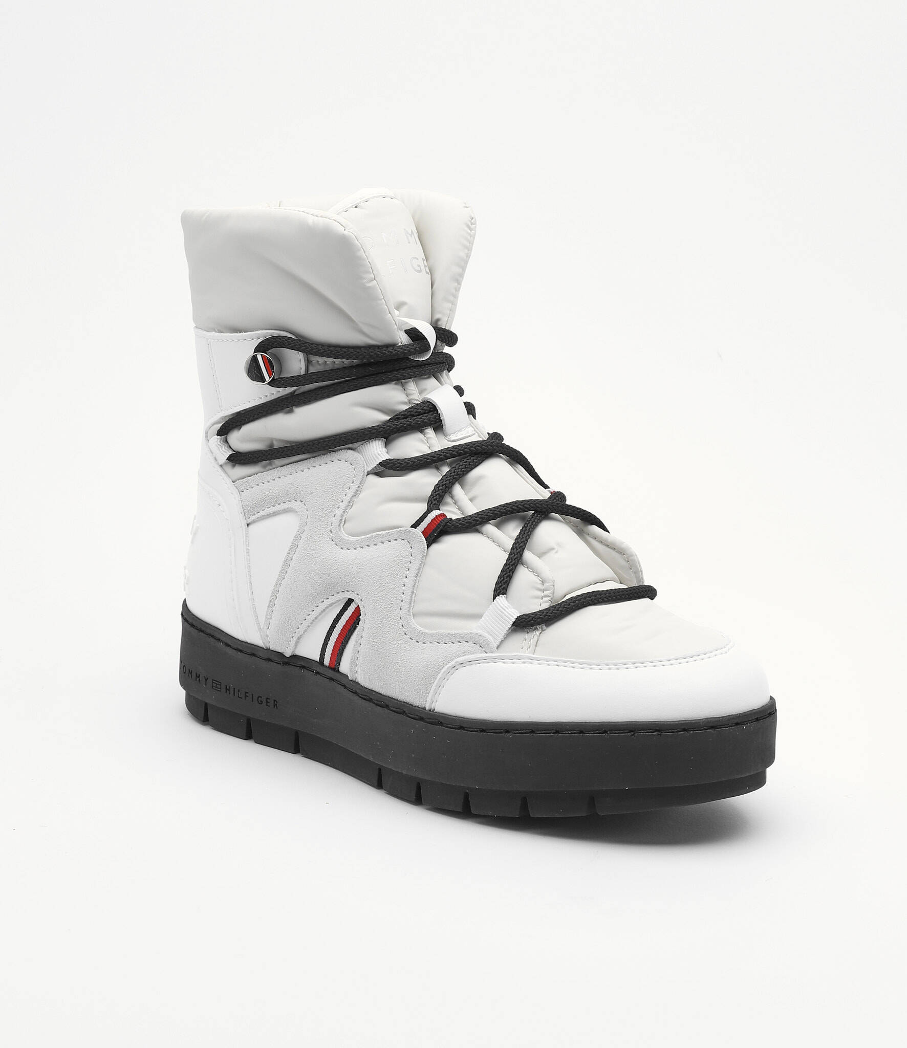 Snowboots | with addition of leather Tommy Hilfiger | White | Gomez.pl/en