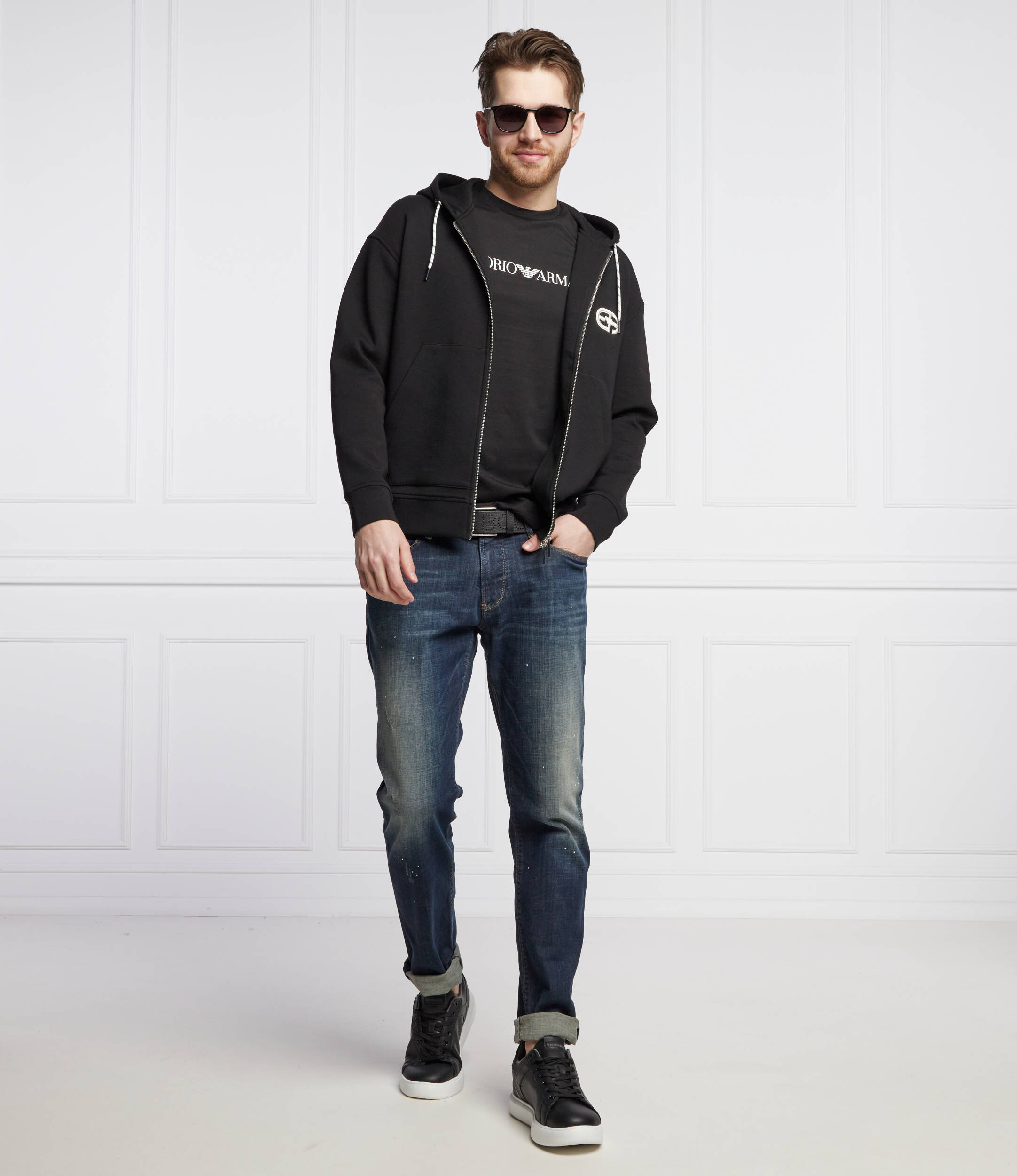 Sweatshirt Emporio Armani | Regular Fit | color Black