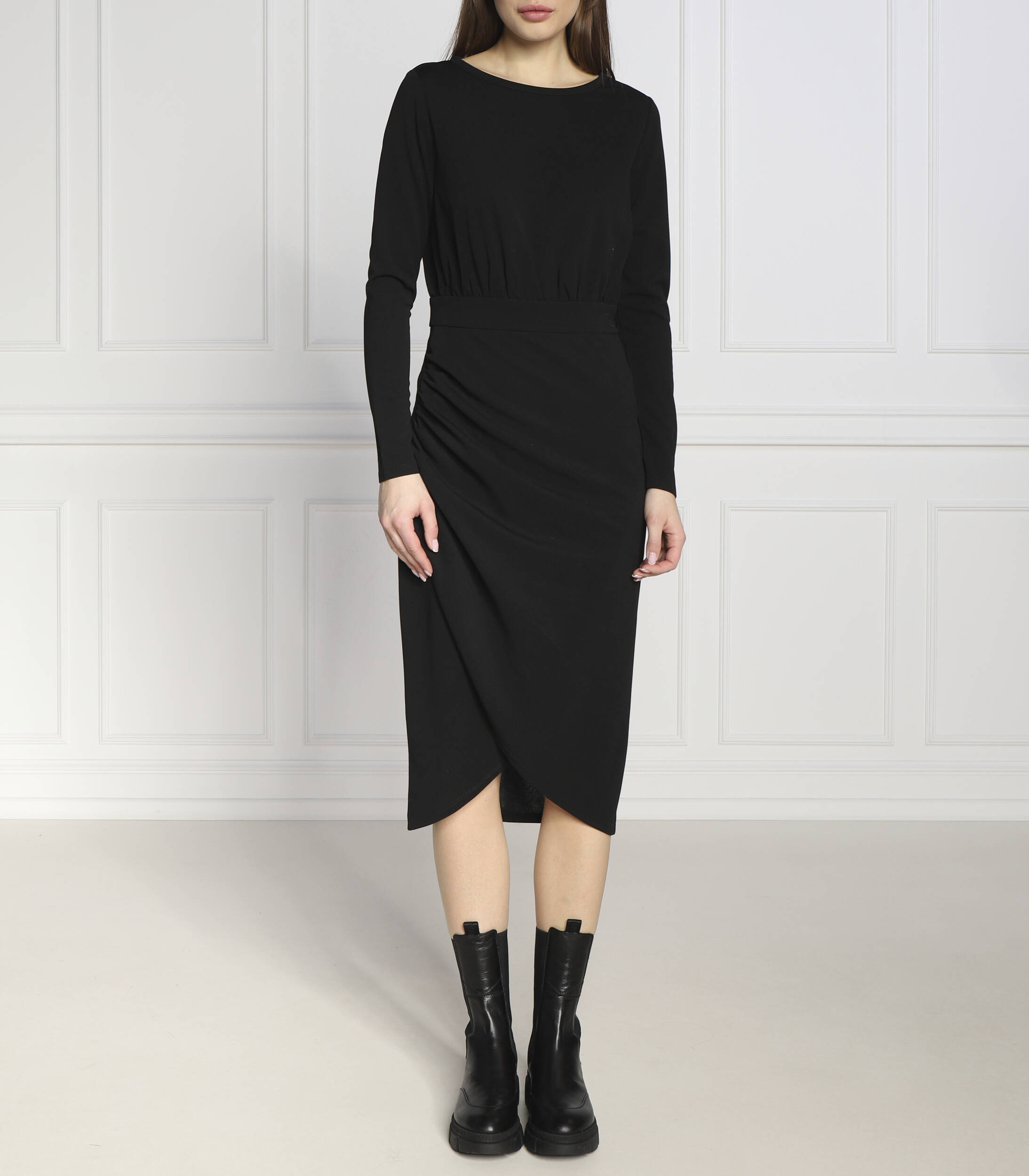 Karl lagerfeld black dress hotsell