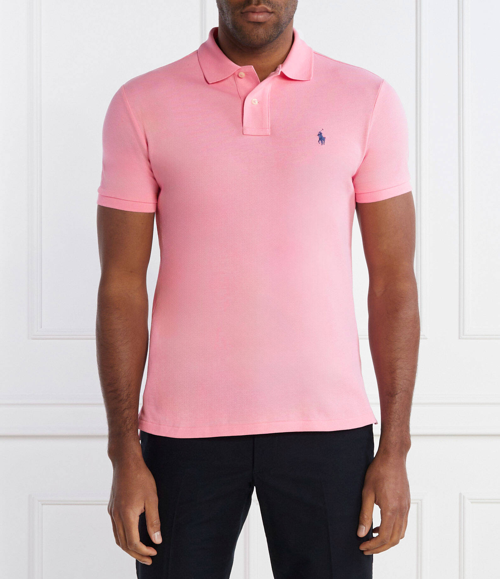Polo Ralph Lauren Slim Fit Pima Cotton Polo Polo Black at