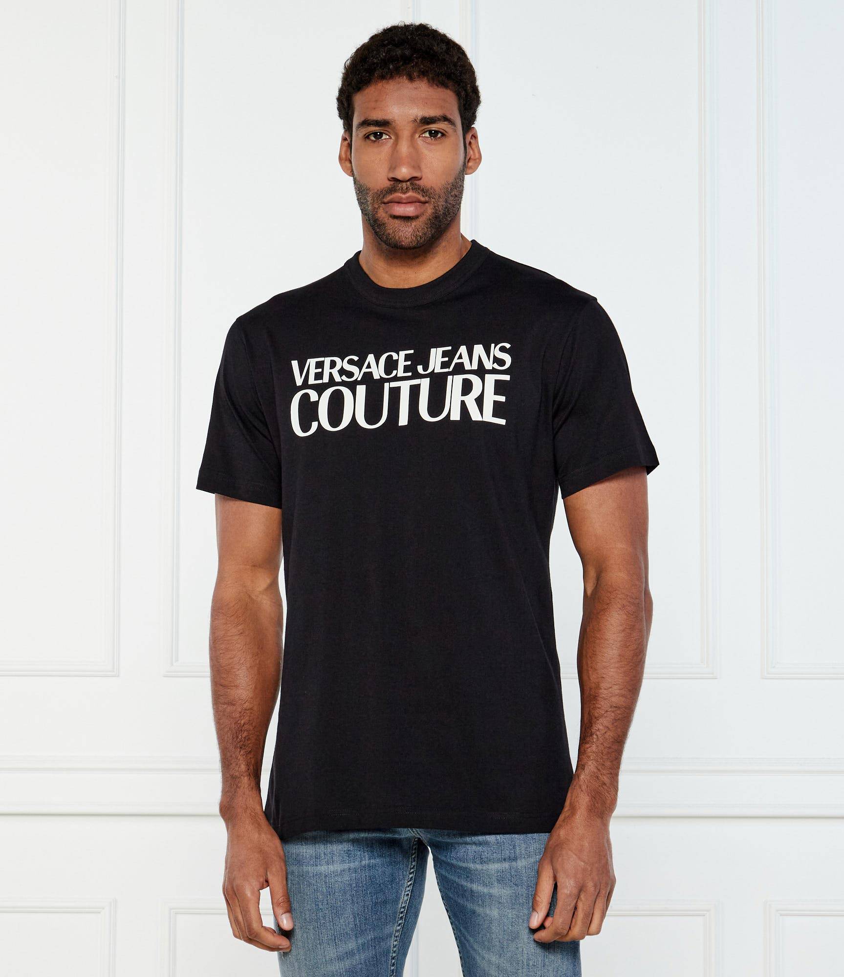 T-shirt Versace Jeans Couture | Regular Fit | color Black