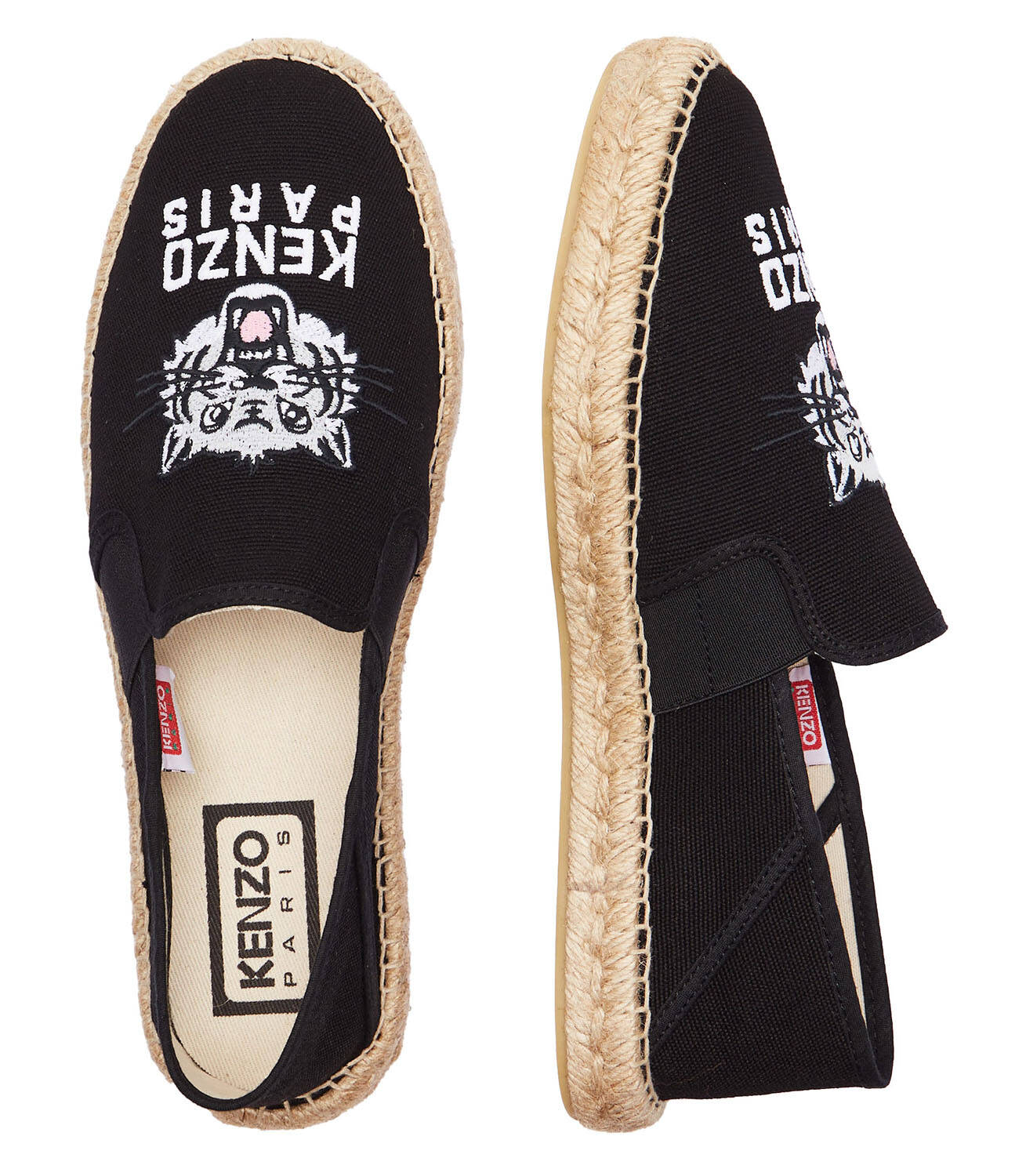 Espadryle Kenzo | kolor Czarny | Gomez.pl