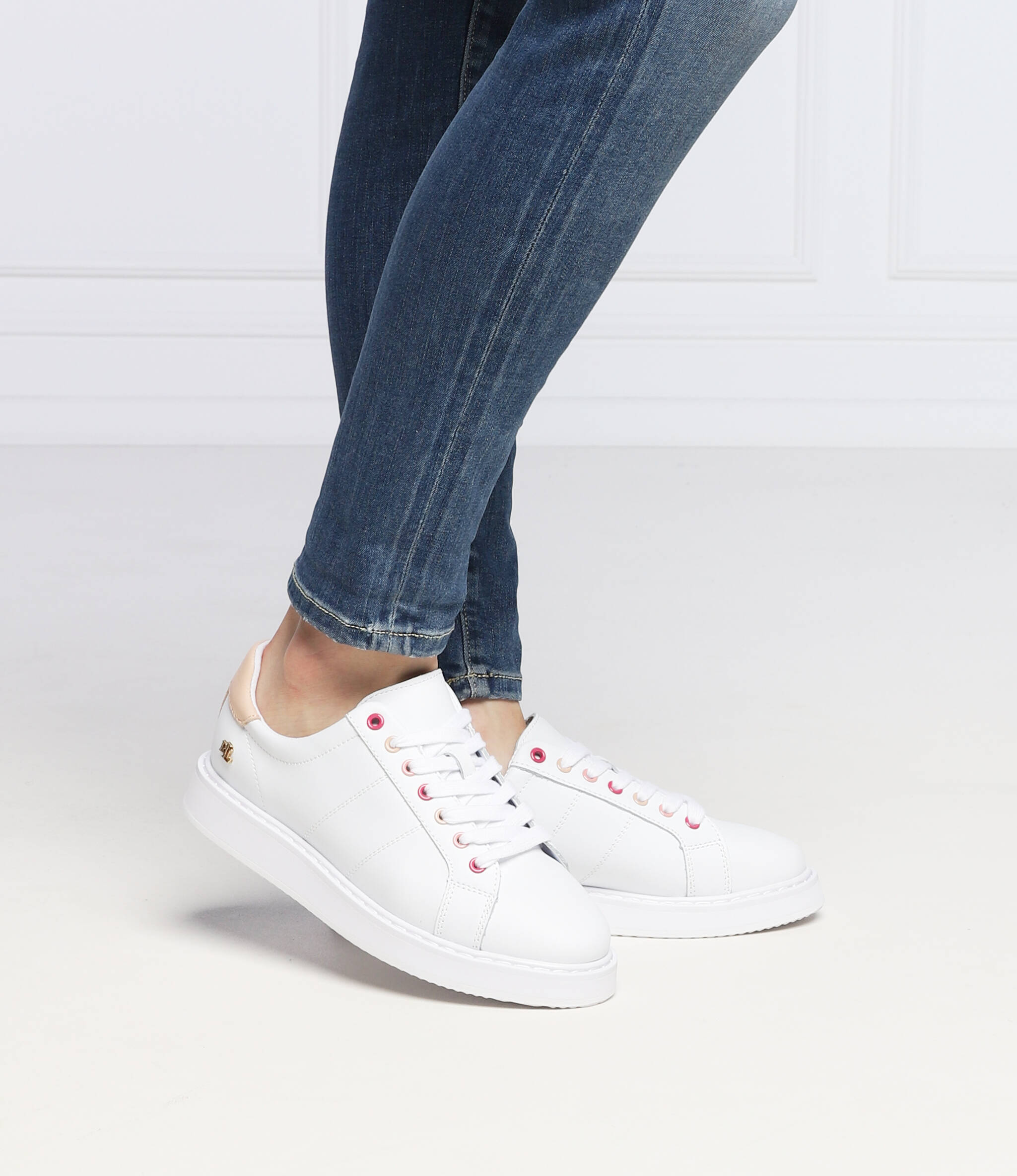 【Ralph Lauren】ANGELINE II NAPPA LEATHER スニーカー LAUREN RALPH LAUREN ANGELINE II NAPPA LEATHER SNEAKER