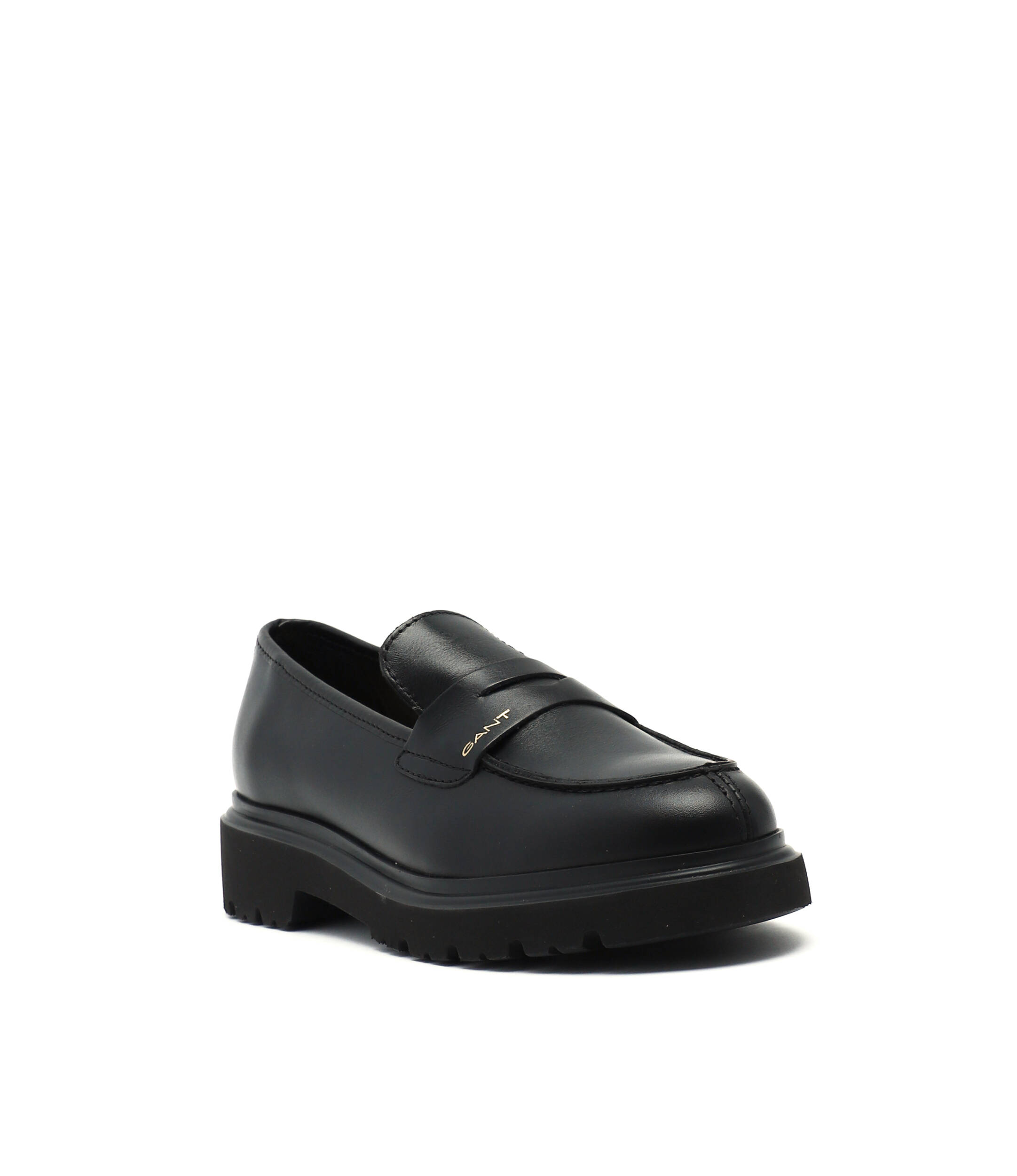 Leather loafers Malinca Gant | Black | Gomez.pl/en