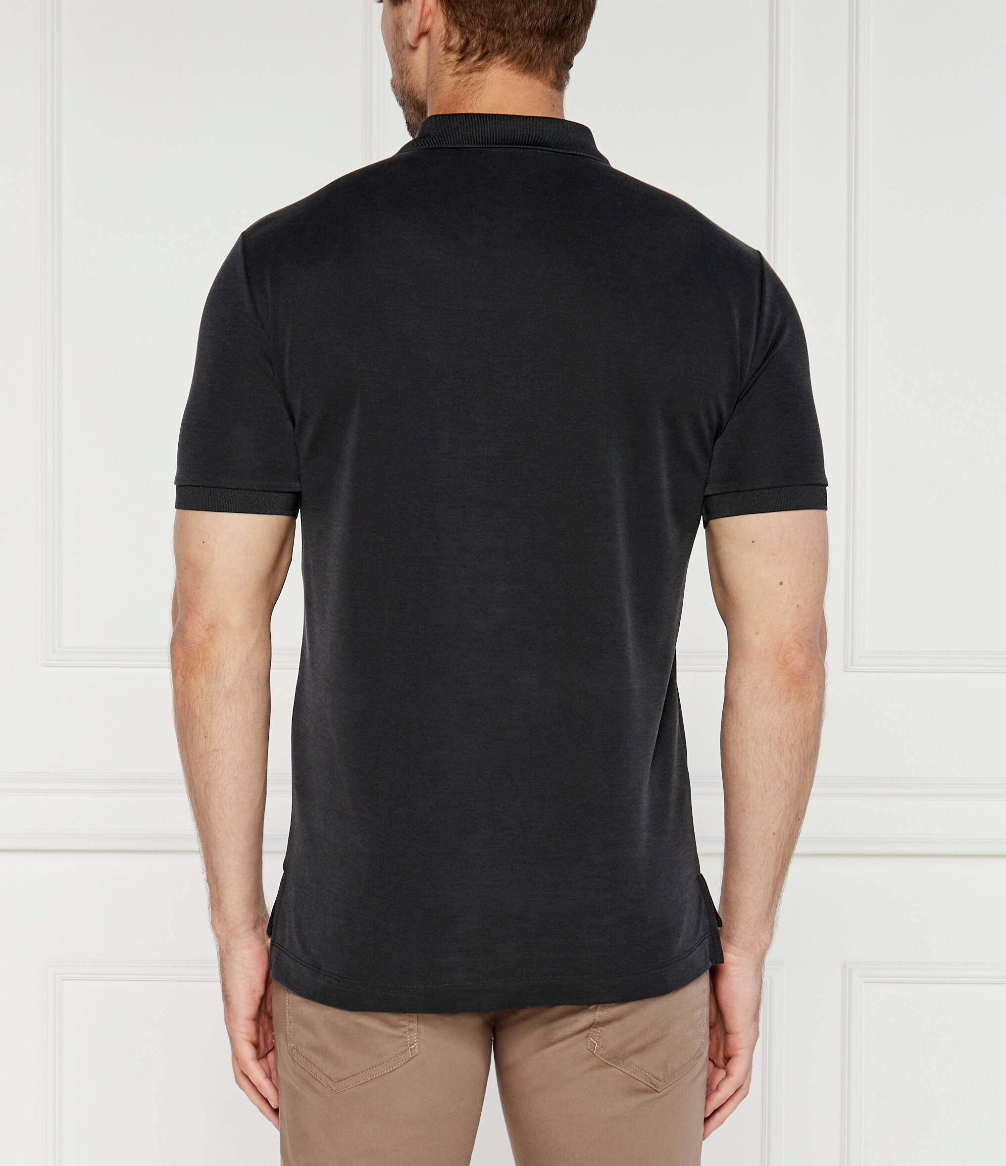 Polo | Regular Fit EA7 | Charcoal | Gomez.pl/en